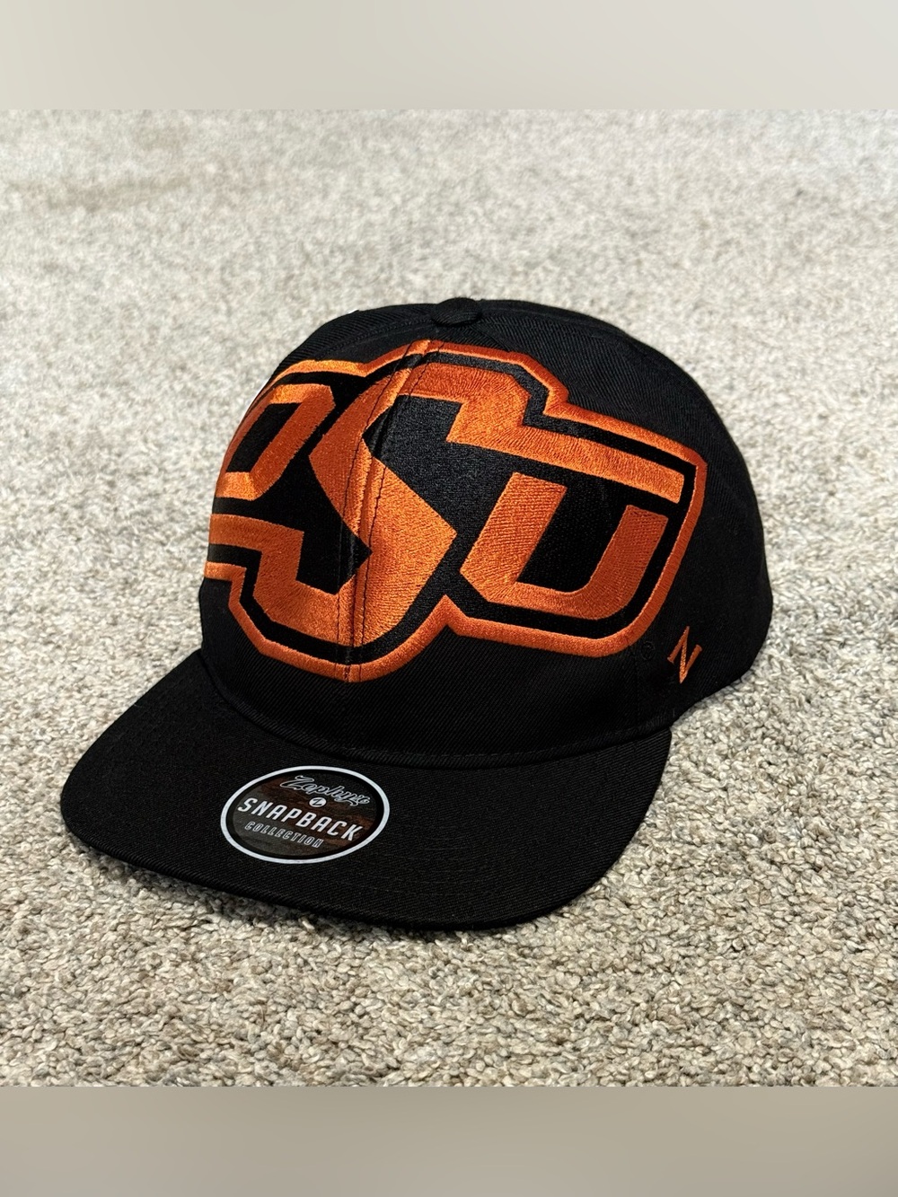 Zephyr OSU Oklahoma State Cowboys Adjustable Retro Over The Top snapback hat